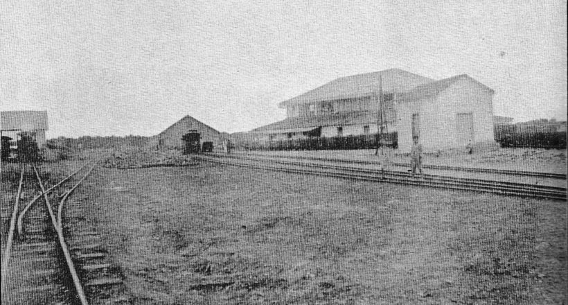 Ferrocarril Bolívar. Estación Tucacas