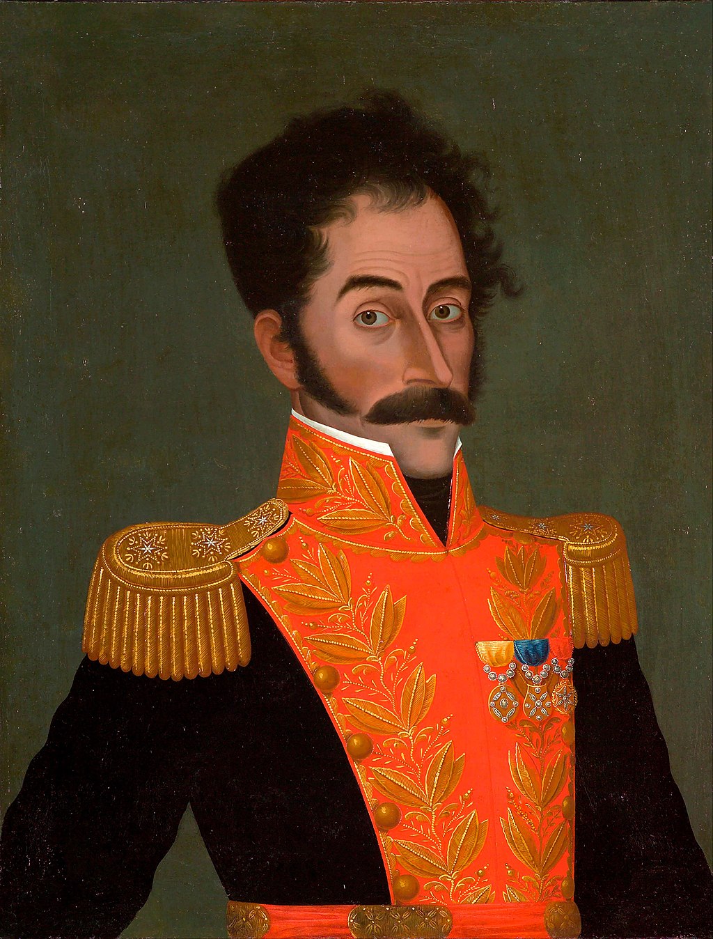 Simon Bolivar Por Jose Gil De Castro Circa 1825 Correo De Lara 