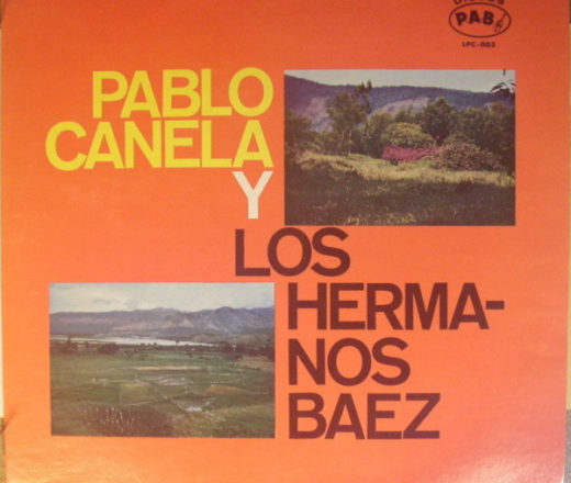 Pablo Canela Y Los Hermanos Báez Gavilan Tocuyano Vinyl, LP, Album